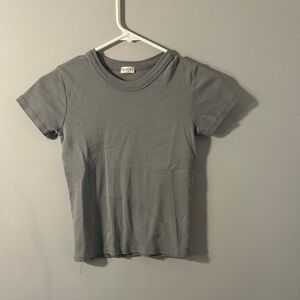 John Galt Light Green Baby Tee